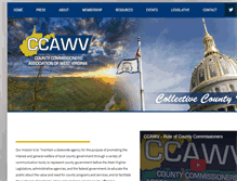 Tablet Screenshot of ccawv.org